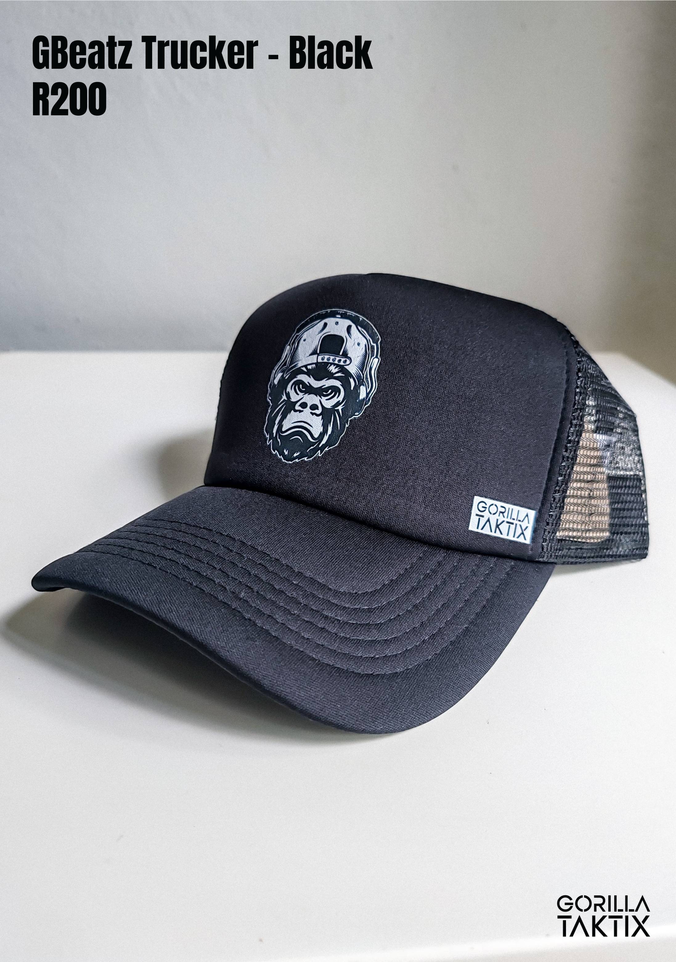 GBeatz Trucker - BlackSpottie - BlackShorts - BlackTee - Black