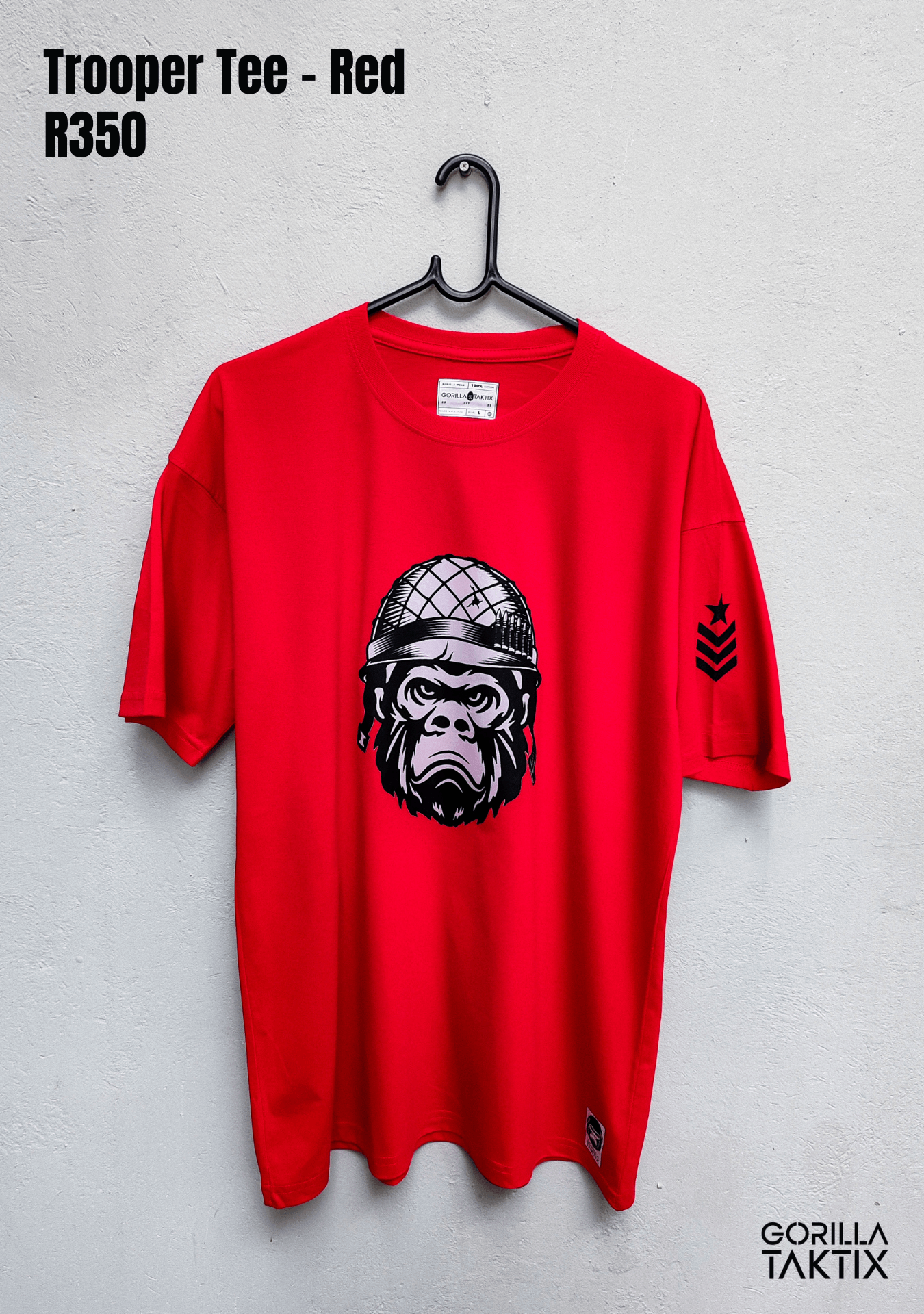Trooper Tee - Red (1)